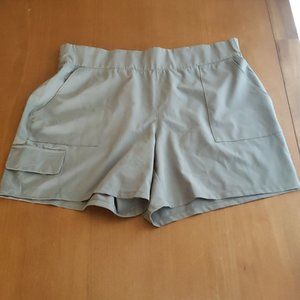 Rbx sea green shorts womens size large.